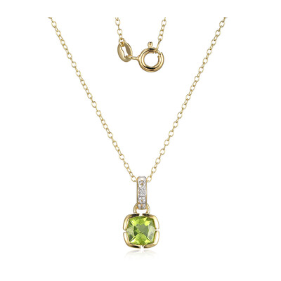 Collar en plata con Peridoto