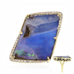 Anillo en oro con Ópalo Boulder (CIRARI)