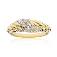 Anillo en oro con Diamante SI2 (H) (CIRARI)