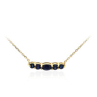 Collar en oro con Zafiro de Kanchanaburi