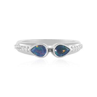 Anillo en plata con Ópalo de Mezezo