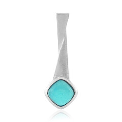Colgante en plata con Ópalo azul de Etiopía