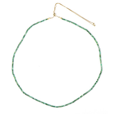 Collar en plata con Esmeralda de Zambia