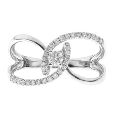 Anillo en oro con Diamante SI2 (H)