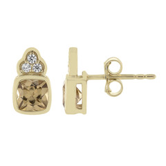Pendientes en oro con Zircón Vibhor