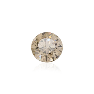 Piedra preciosa con Diamante SI1 chocolate 0,41 ct