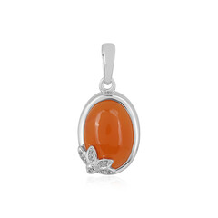 Colgante en plata con Cornalina