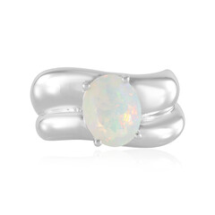 Anillo en plata con Ópalo Welo AAA (de Melo)