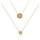Collar en plata con Diamante I3 (I)