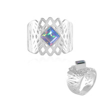 Anillo en plata con Ópalo de Mezezo (de Melo)