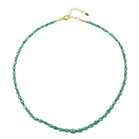 Collar en plata con Esmeralda de Zambia