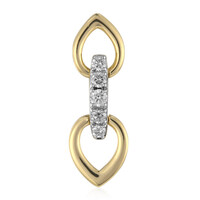 Colgante en oro con Diamante IF (D)