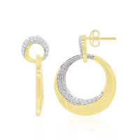 Pendientes en plata con Zircón
