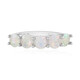 Anillo en plata con Ópalo de Welo (de Melo)