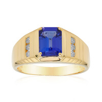 Anillo en oro con Tanzanita AAA (CIRARI)