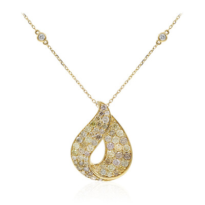 Collar en oro con Diamante fancy SI2 (CIRARI)