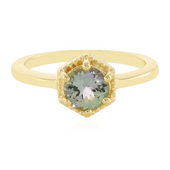 Anillo en plata con Tanzanita sin calentar