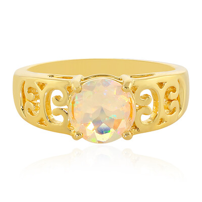 Anillo en plata con Ópalo de Welo