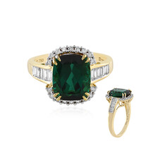 Anillo en oro con Turmalina neón (D'vyere)