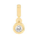 Colgante en oro con Diamante SI1 (G) (Annette)