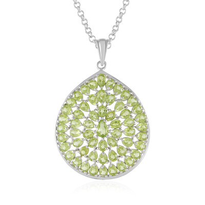 Collar en plata con Peridoto