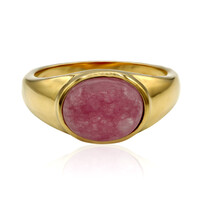 Anillo en plata con Cuarzo rosado
