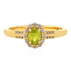 Anillo en plata con Esfena de Capelinha