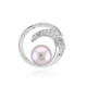 Colgante en plata con Perla plateada Freshwater (TPC)