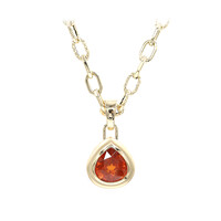 Collar en oro con Granate espesartina (CIRARI)