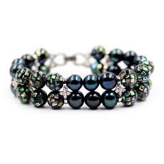 Brazalete en plata con Perla Freshwater (Dallas Prince Designs)