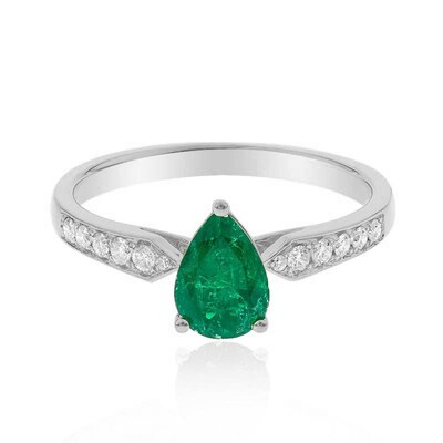 Anillo en oro con Granate tsavorita AAA (CIRARI)