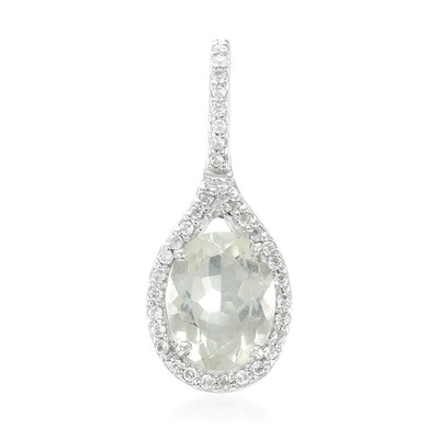 Colgante en plata con Ortoclasa
