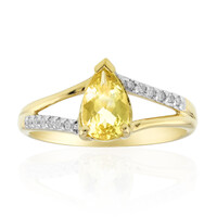 Anillo en oro con Heliodoro