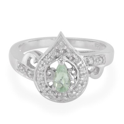 Anillo en plata con Turmalina Paraíba