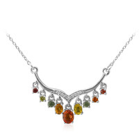 Collar en plata con Zafiro