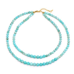 Collar en plata con Amazonita