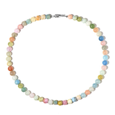 Collar en plata con Berilo fantasía