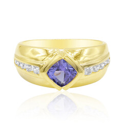 Anillo en oro con Tanzanita (de Melo)