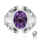 Anillo en plata con Amatista (Remy Rotenier)