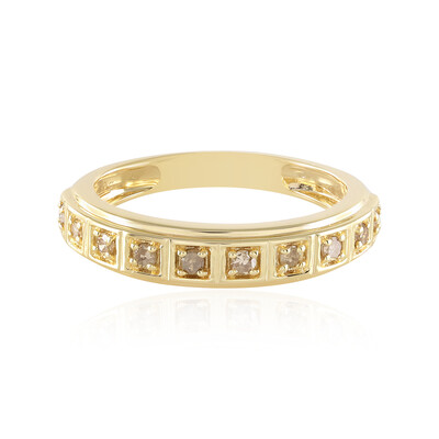 Anillo en plata con Diamante I3 champán