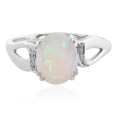 Anillo en plata con Ópalo de Welo