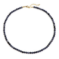 Collar en plata con Zafiro azul