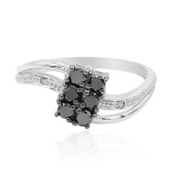 Anillo en oro con Diamante negro