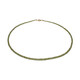 Collar en oro con Demantoide de Madagascar