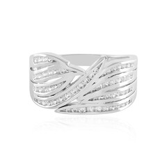 Anillo en plata con Zircón (de Melo)