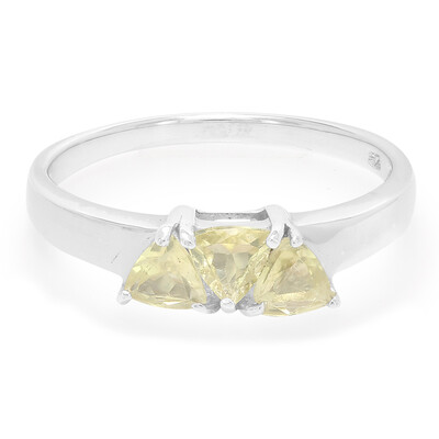 Anillo en plata con Apatita Xia