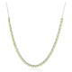 Collar en plata con Peridoto de Birmania