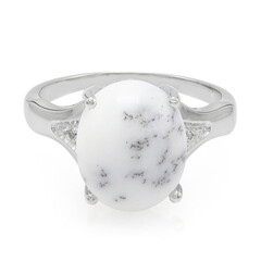 Anillo en plata con Ágata dendrítica