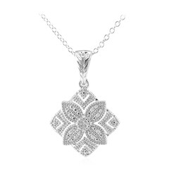 Collar en plata con Diamante I3 (I)