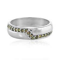 Anillo en plata con Alejandrita
